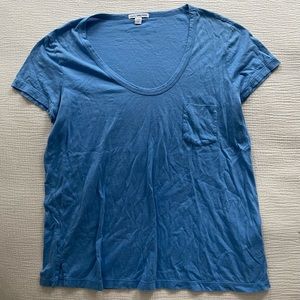 James Peres Blue T-shirt
